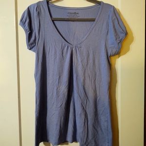 Blue Modbe V-neck Tee XL